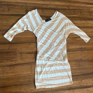 Women’s AKIRA Chicago Black Label Striped Knit Dress